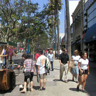 Mobile commerce helps activate the Promenade and allow people to linger, Source: MIG