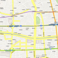 Cheong Gye Cheon corridor. Source: Google Earth 2012